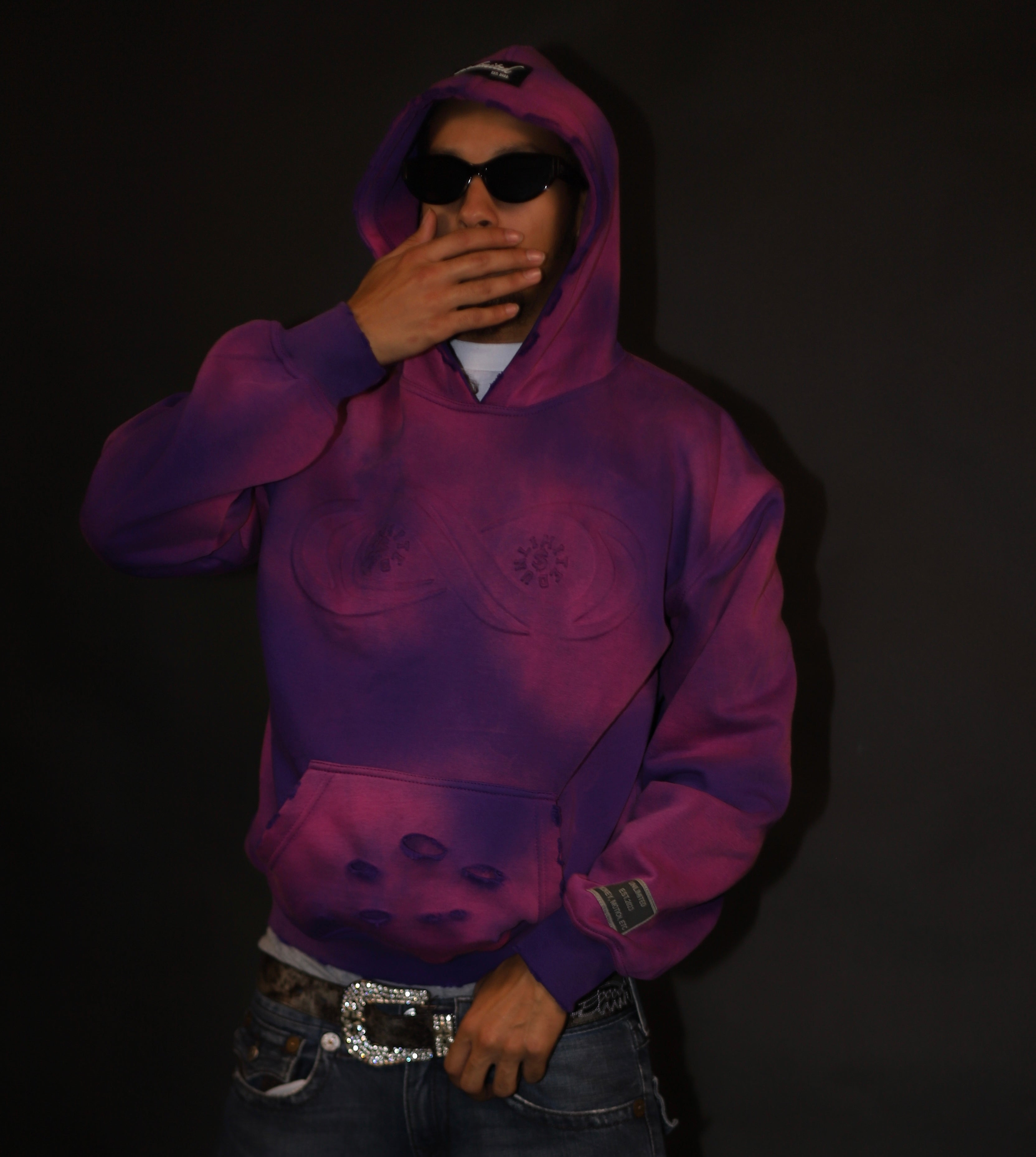 Original Vintage Purple Hoodie